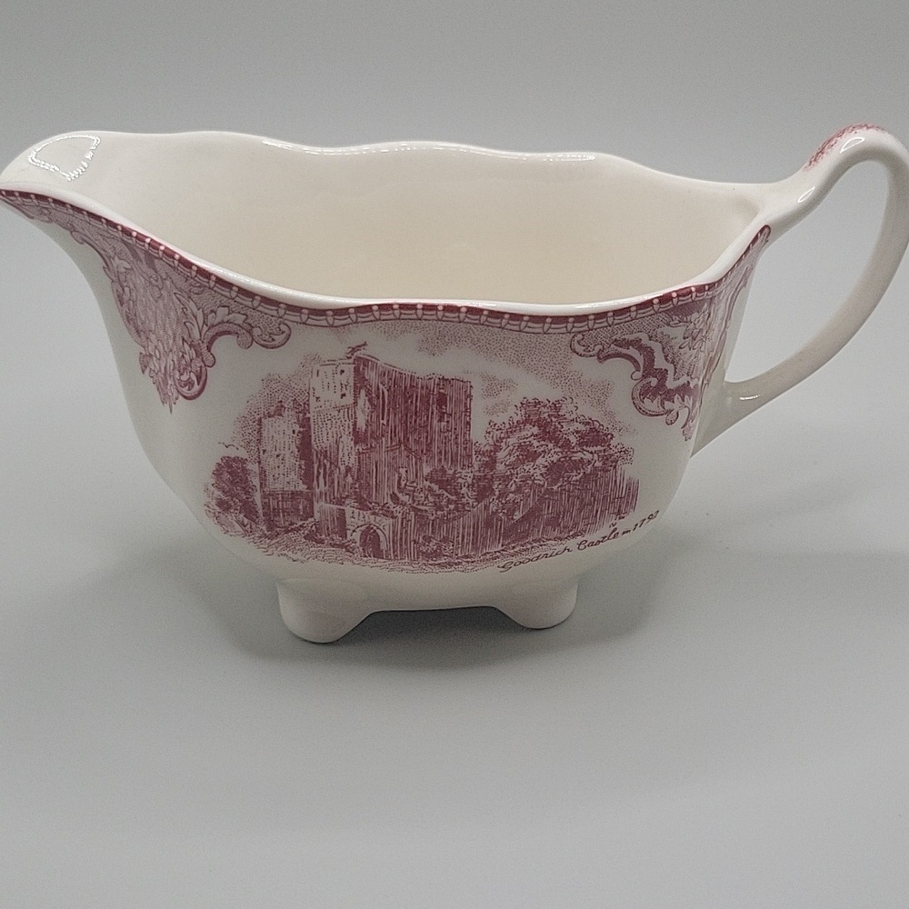 Johnson Brothers Old British Castles creamer.  Made in England.